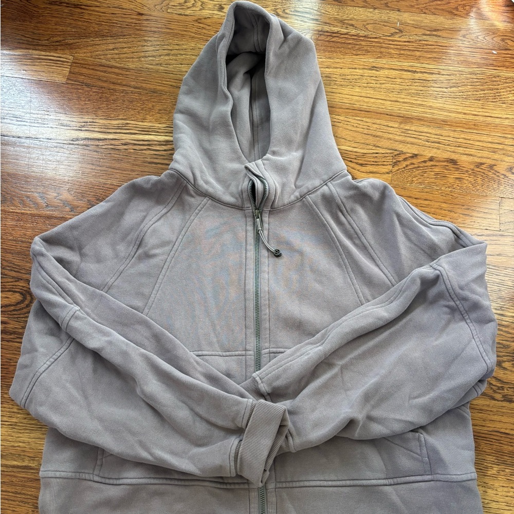 Lululemon scuba Hooded Zip-Up Sweatshirt